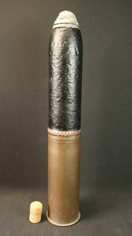 WO1 Duitse Feldkanone patroon LEEG, Collections, Objets militaires | Général, Enlèvement ou Envoi