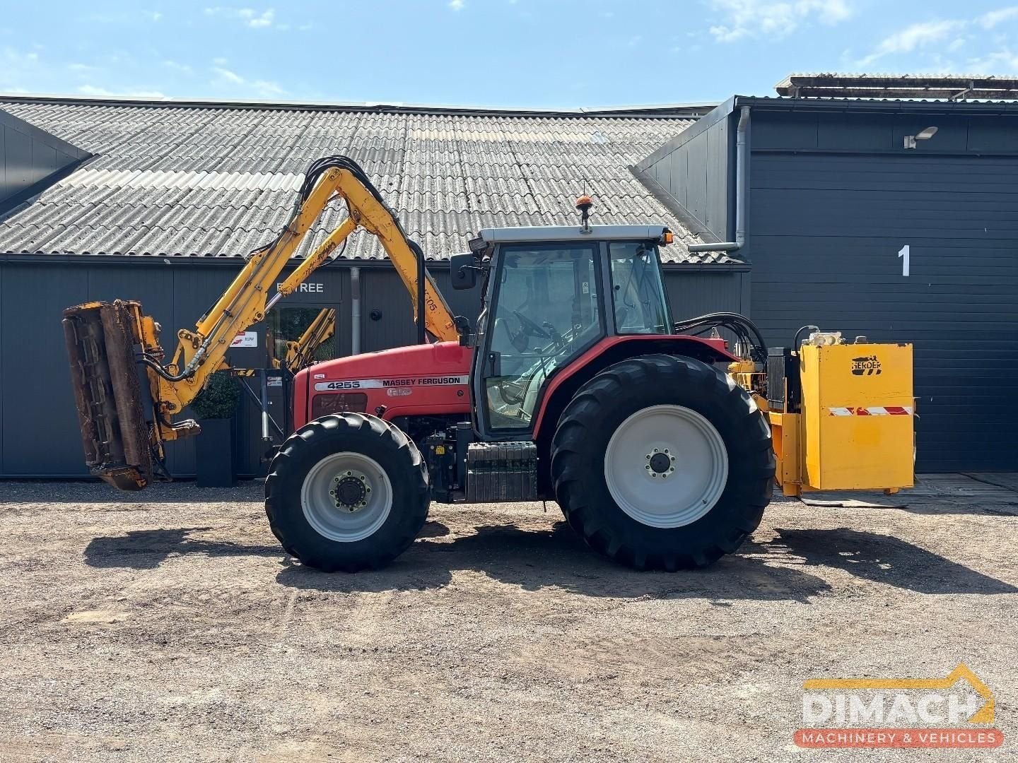 Massey Ferguson 4255 Herder Frontier klepelmaaier met afvoer, Articles professionnels, Agriculture | Tracteurs