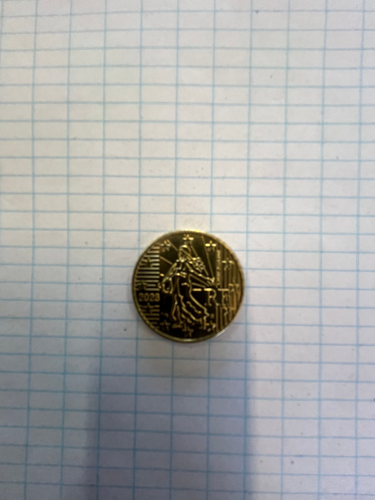 50 cent eurostuk frankrijk, Timbres & Monnaies, Monnaies | Europe | Monnaies euro, Enlèvement, France, 50 centimes