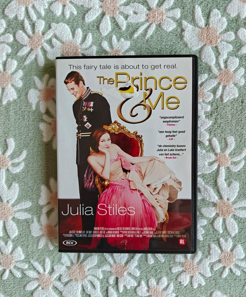 DVD - The prince & Me - Julia Stiles - €1,50, Cd's en Dvd's, Dvd's | Komedie, Gebruikt, Romantische komedie, Alle leeftijden, Ophalen