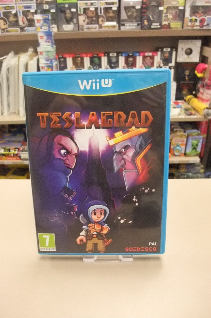 Teslagrad (cib) wii u eur, Games en Spelcomputers, Nintendo, 1 speler, Ophalen of Verzenden, Zo goed als nieuw