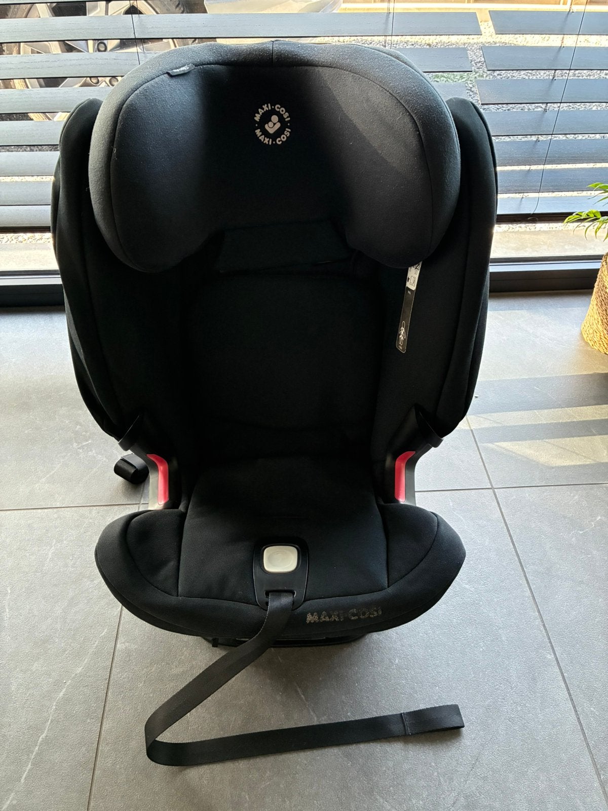 Maxi-cosi Titan Pro groep 1/2/3 zwart, Enfants & Bébés, Sièges auto, Dossier réglable, 9 à 36 kg, Enlèvement, Utilisé