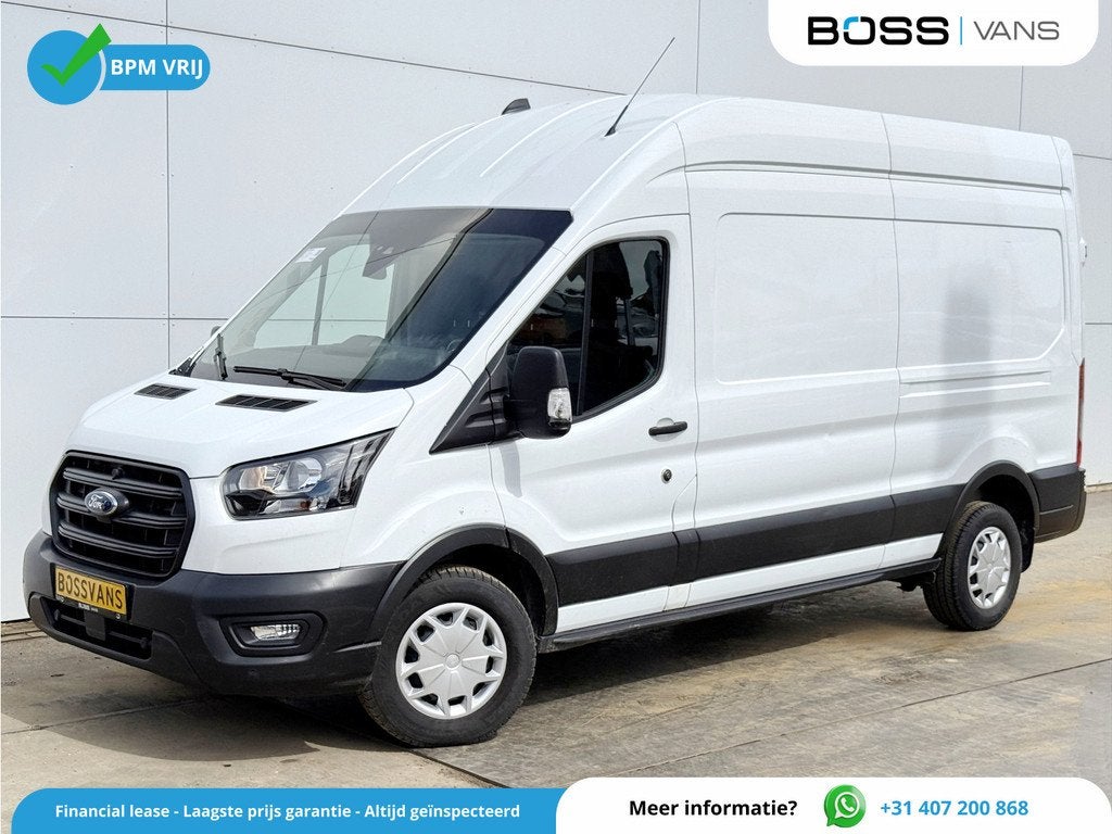 Ford Transit 2.0 TDCI 170PK Airco Cruise Control Parkeersens, Auto's, Voorwielaandrijving, Stof, Zwart, 4 cilinders