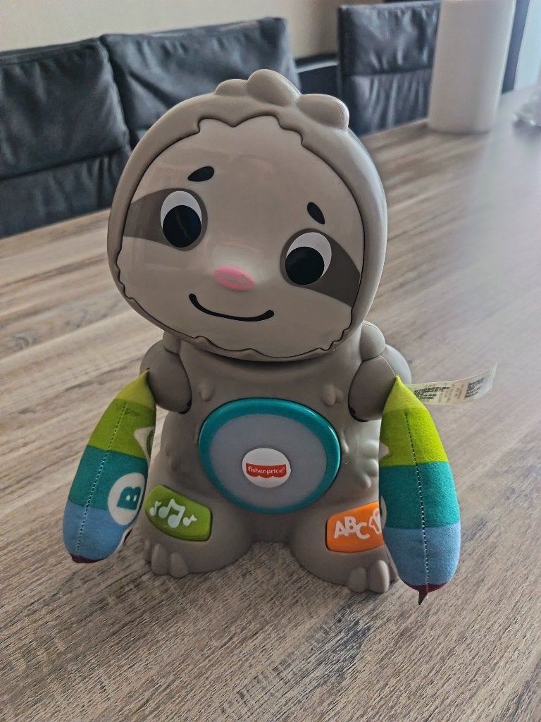 Fisher price luiaard, Ophalen, Zo goed als nieuw, Overige typen, Met licht