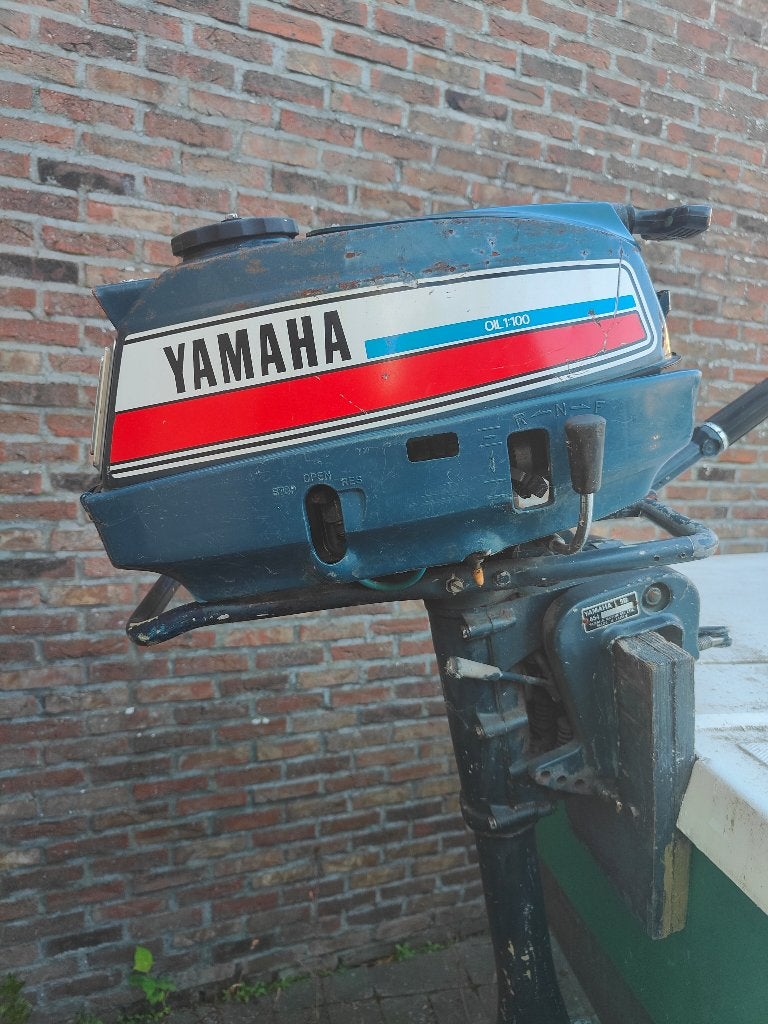 Project boot, Gebruikt, Buitenboordmotor, Trailer, Polyester