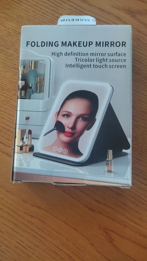 Miroir de maquillage lumineux, Ophalen