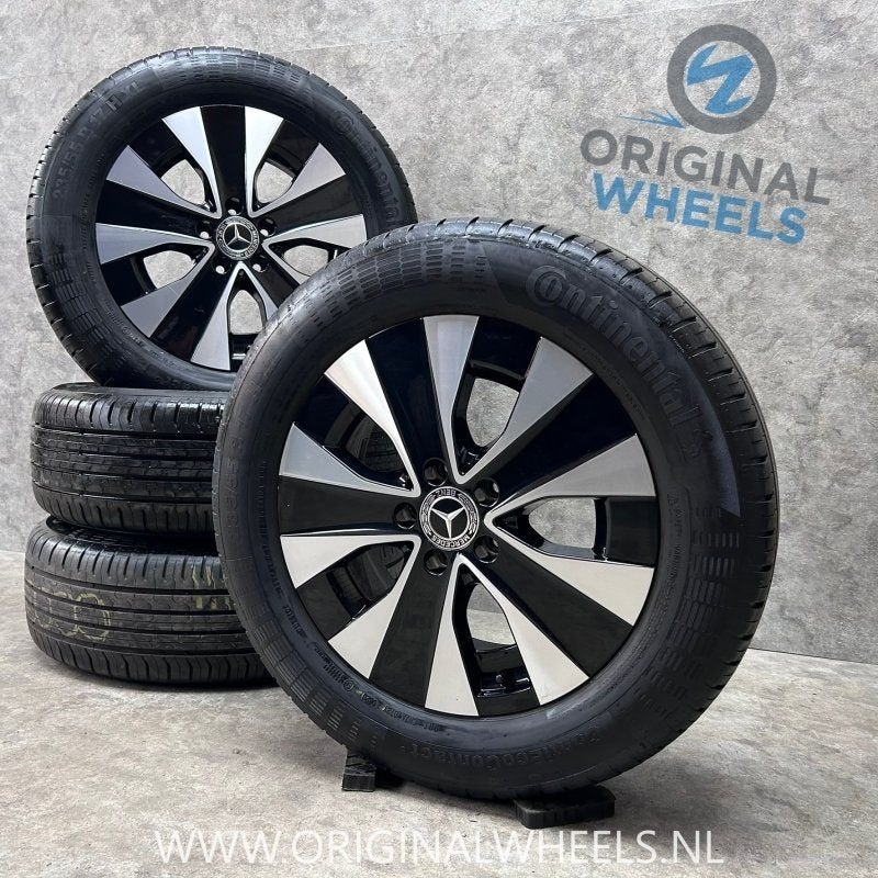 17 inch originele velgen + zomerbanden Mercedes Vito | Viano, Pneus et Jantes, Pneus été, -, 17 pouces