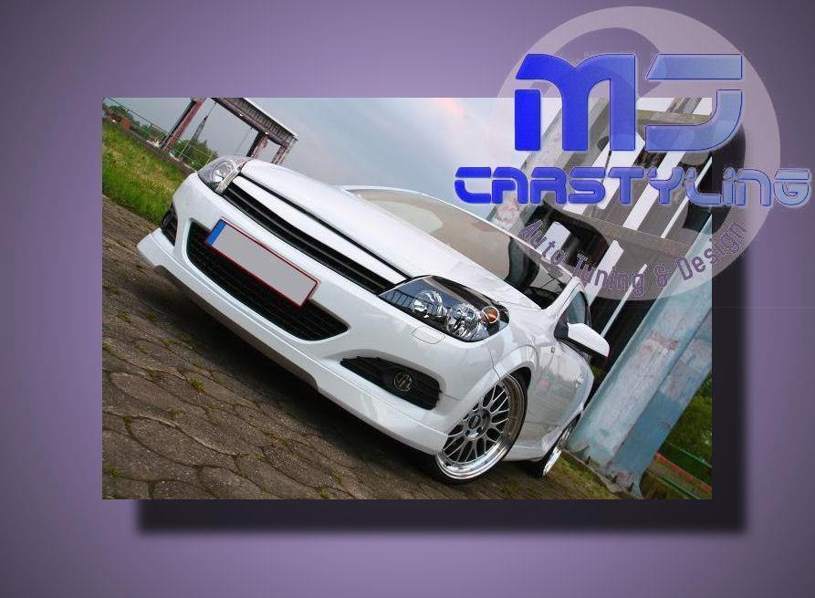 Opel Astra H GTC - Voorbumper spoiler [OPC Line], Ophalen of Verzenden
