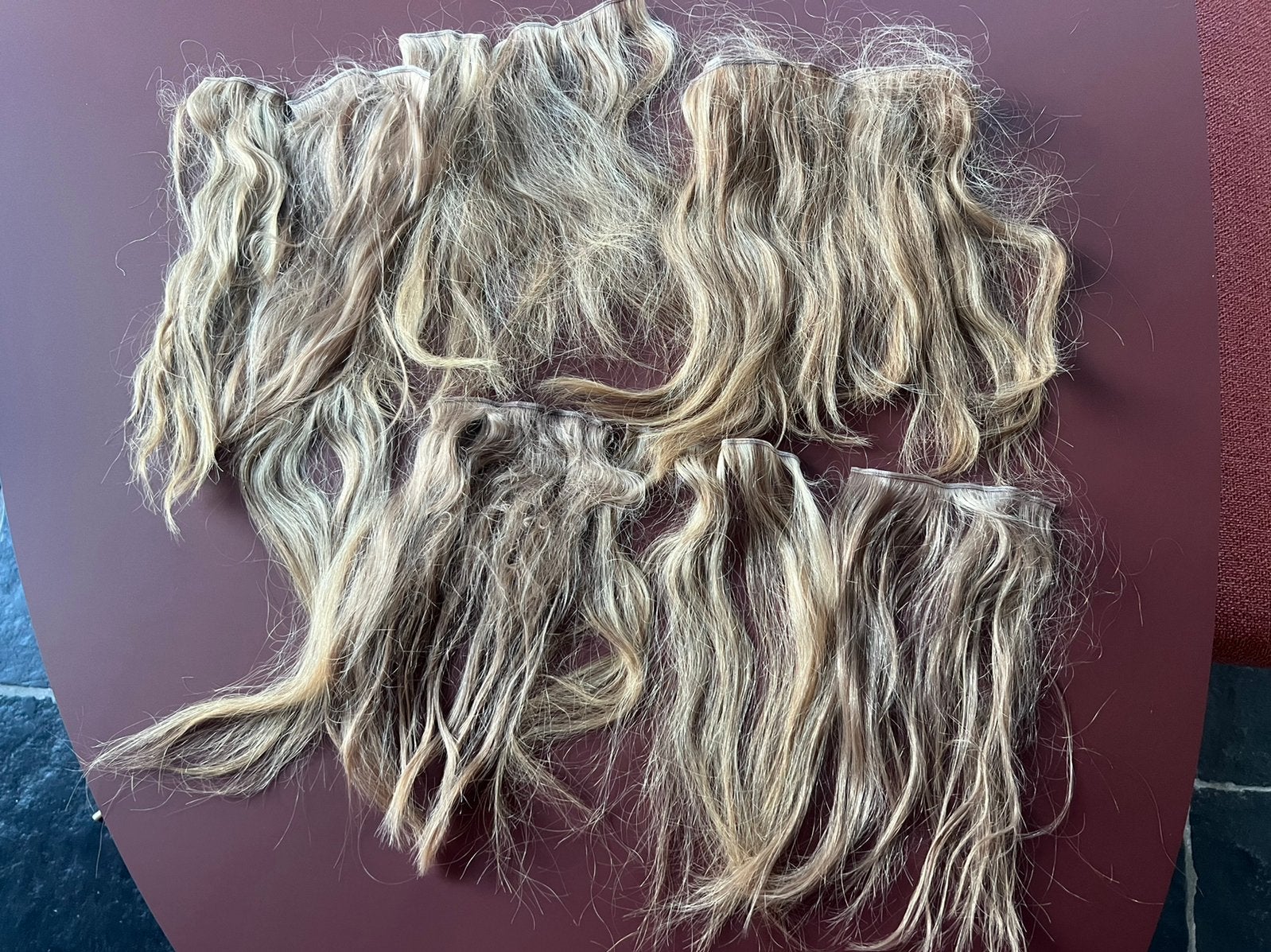 Haarextensions - Blond, Ophalen of Verzenden, Zo goed als nieuw