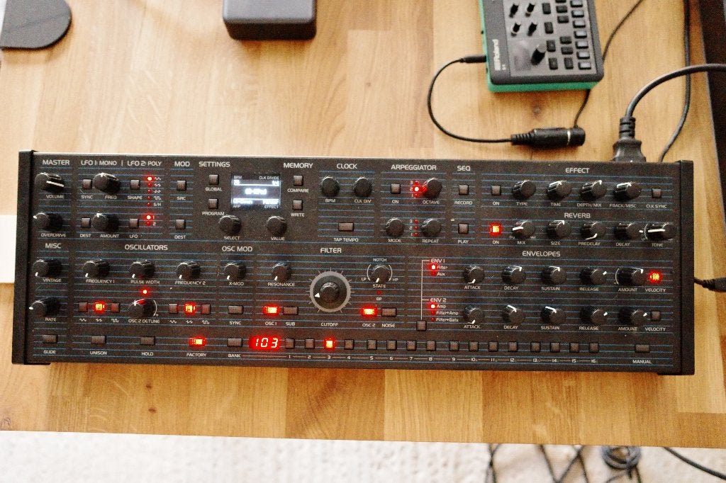 Sequential Teo-5 Desktop Synth, Muziek en Instrumenten, Synthesizers, Zo goed als nieuw, Overige aantallen, Overige merken, Ophalen