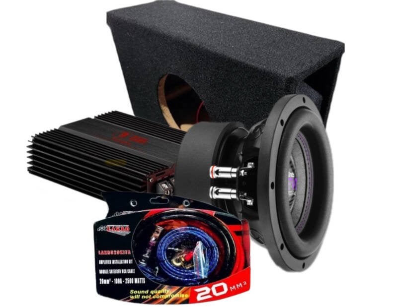 Minipowerpack 9 - Bassface/Bass Habbit - 8 inch - 750 watt, Informatique & Logiciels, Enceintes Pc