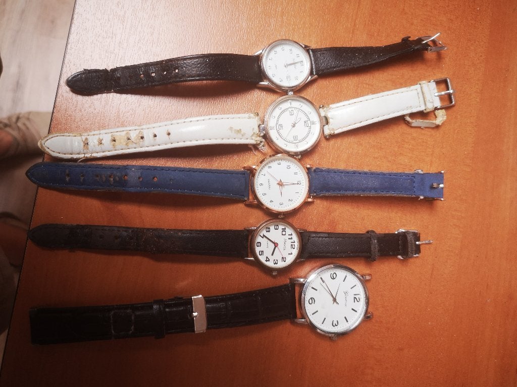5 polshorloges, Handtassen en Accessoires, Horloges | Dames, Ophalen of Verzenden