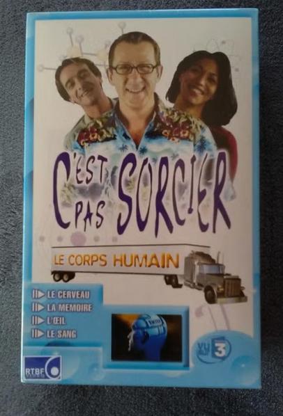 C'est pas sorcier VHS boxset - Het menselijk lichaam NIEUW, Alle leeftijden, Ophalen of Verzenden, Nieuw in verpakking, Documentaire