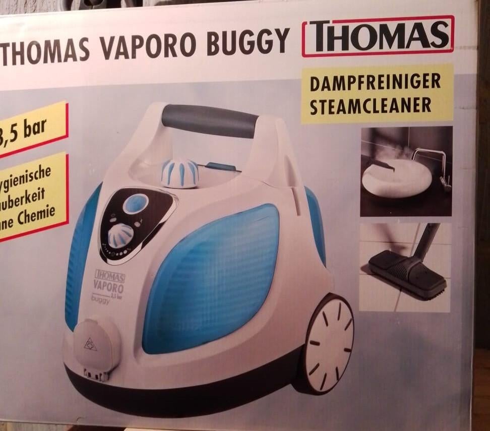 Nettoyeur vapeur Thomas Vaporo Buggy, Electroménager, Vapeurs, Comme neuf, Enlèvement