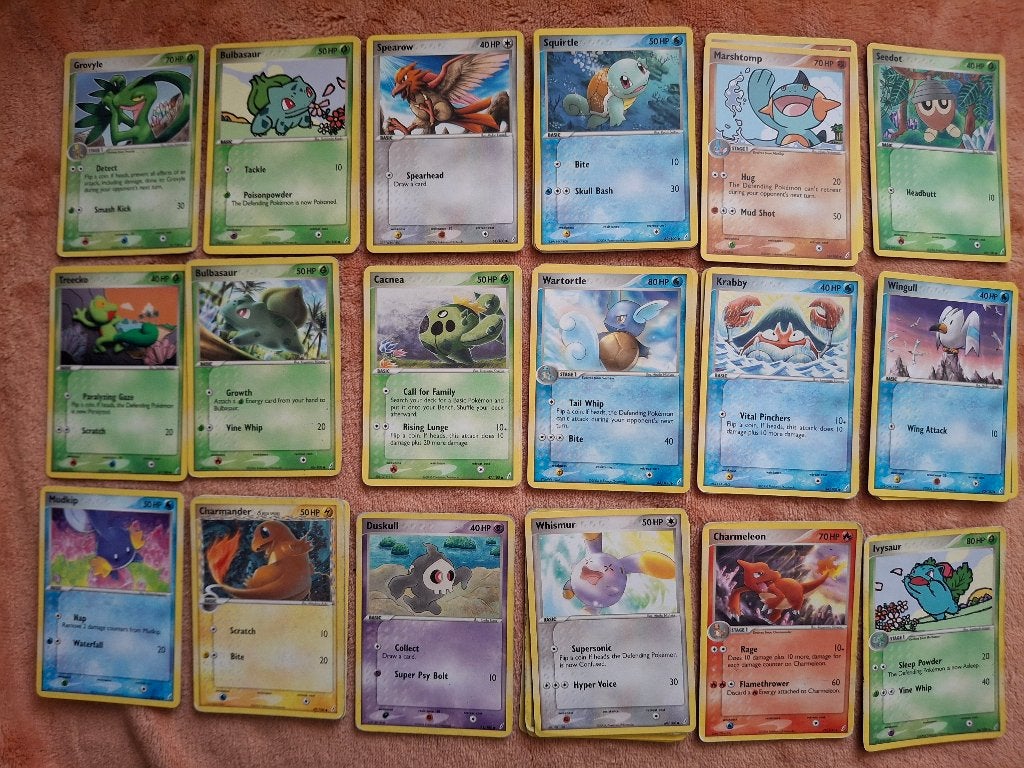 Ex Crystal Guardians Pokémon kaarten te ruil., Hobby en Vrije tijd, Verzamelkaartspellen | Pokémon, Zo goed als nieuw, Meerdere kaarten