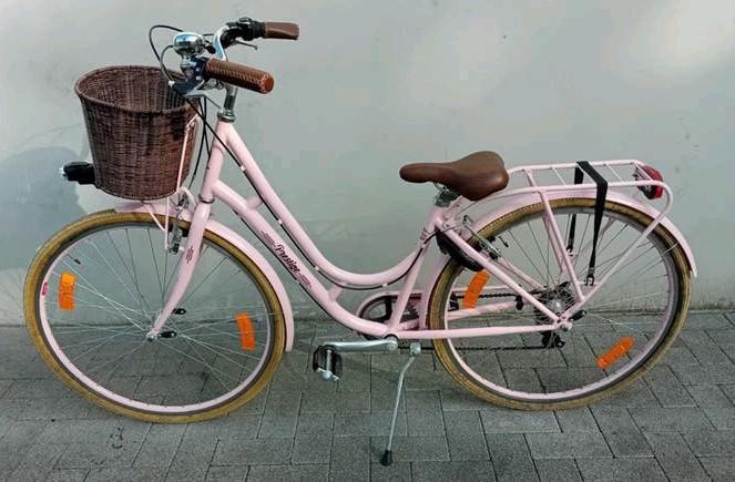 Meisjesfiets Prestige Bella 28inch 7speed framemaat 43cm🚲, Fietsen en Brommers, Fietsen | Kinderfietsjes, Ophalen, Gebruikt, Velgrem