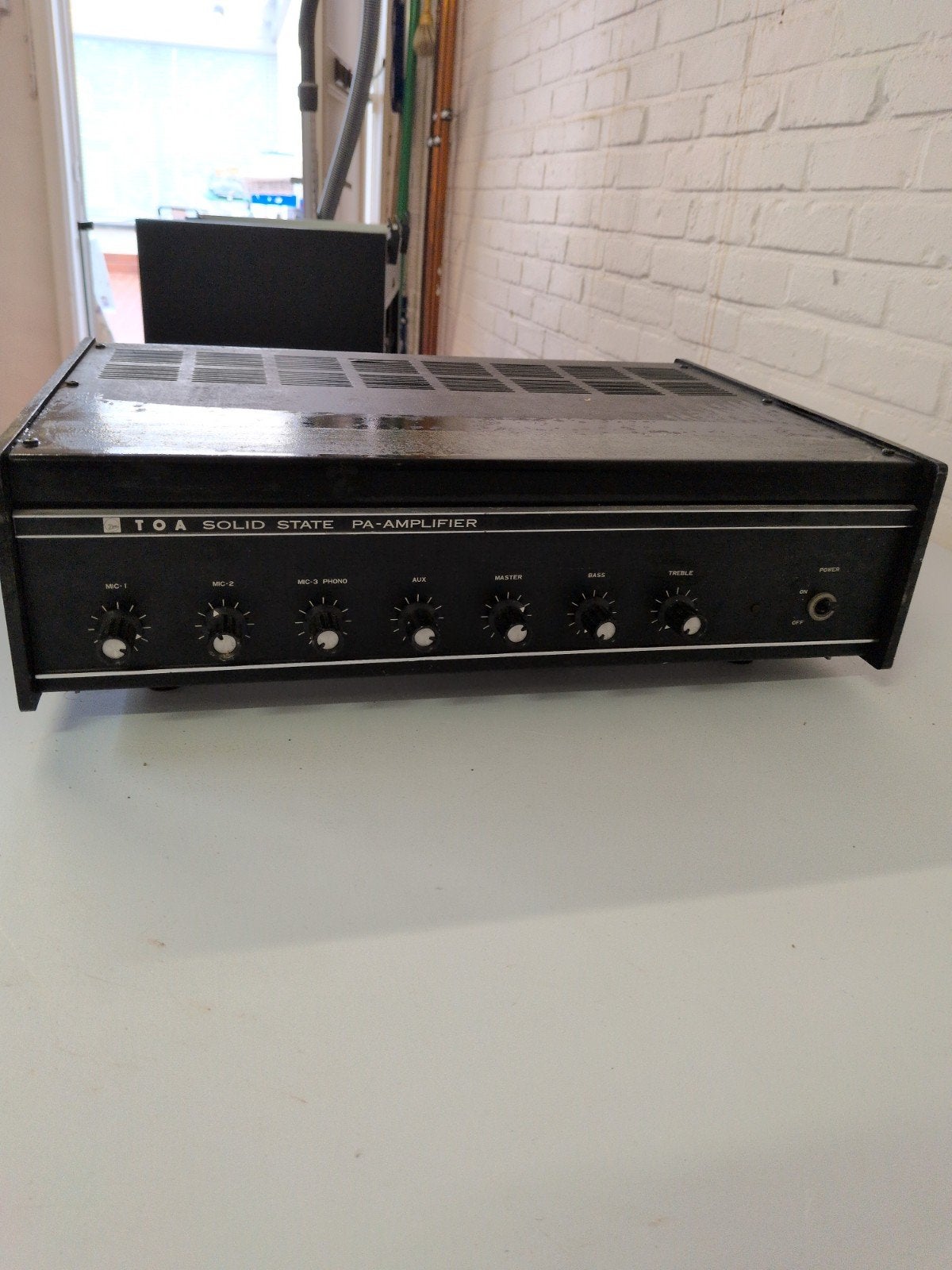 TOA Solid State PA-versterker TA-268, Ophalen