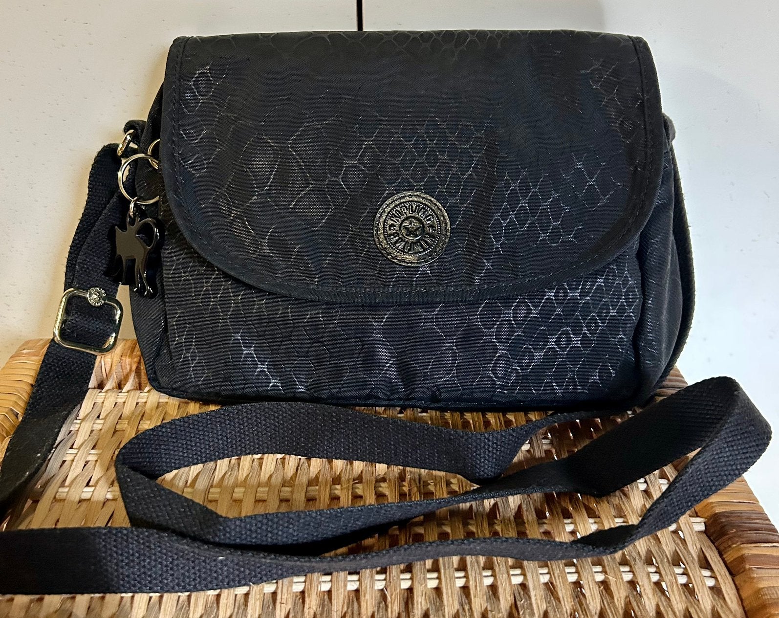 Kipling zwarte tas, Handtassen en Accessoires, Ophalen of Verzenden, Zo goed als nieuw, Zwart, Kipling