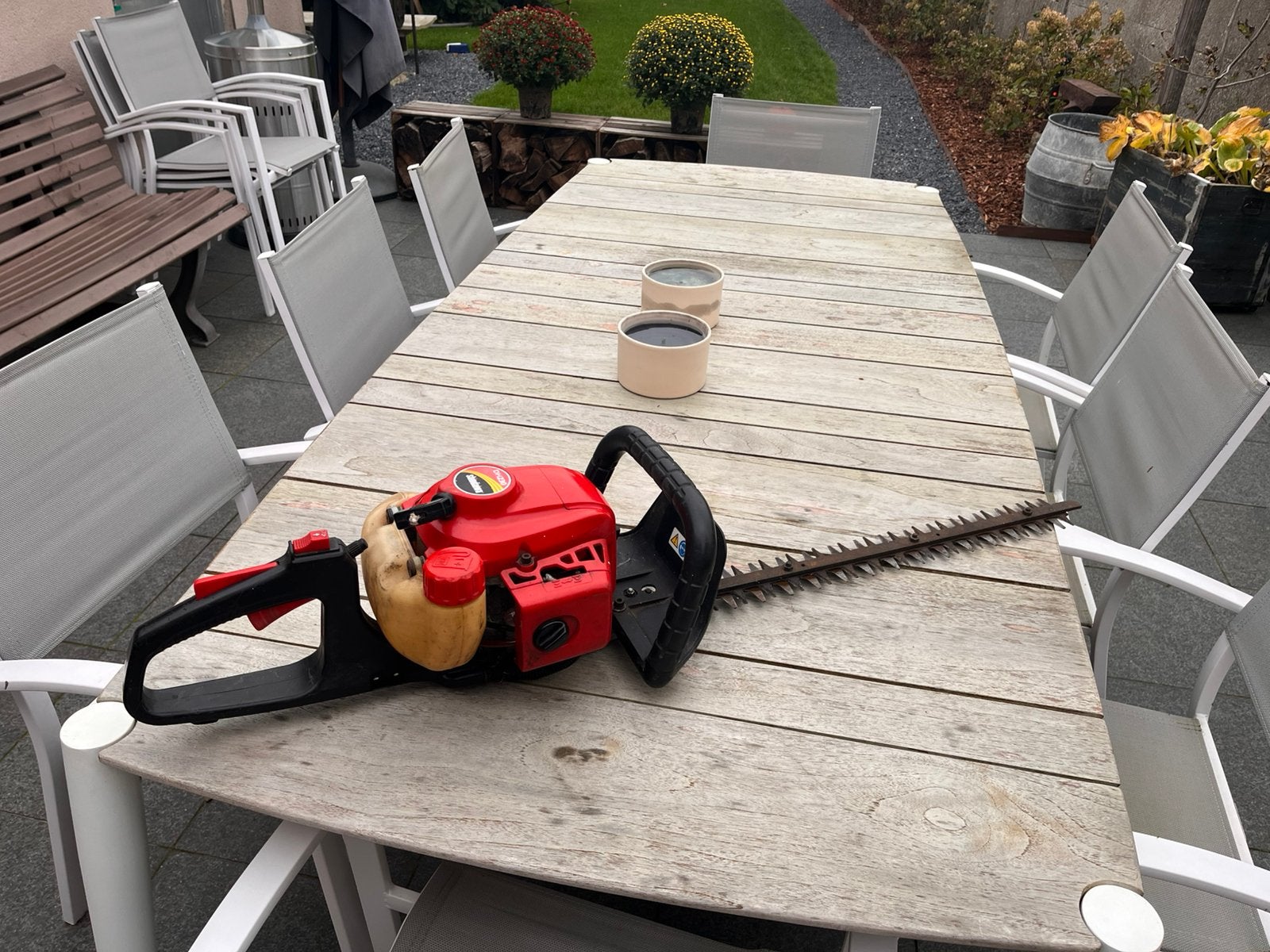Shindaiwa snoeischaar, Ophalen, Zo goed als nieuw