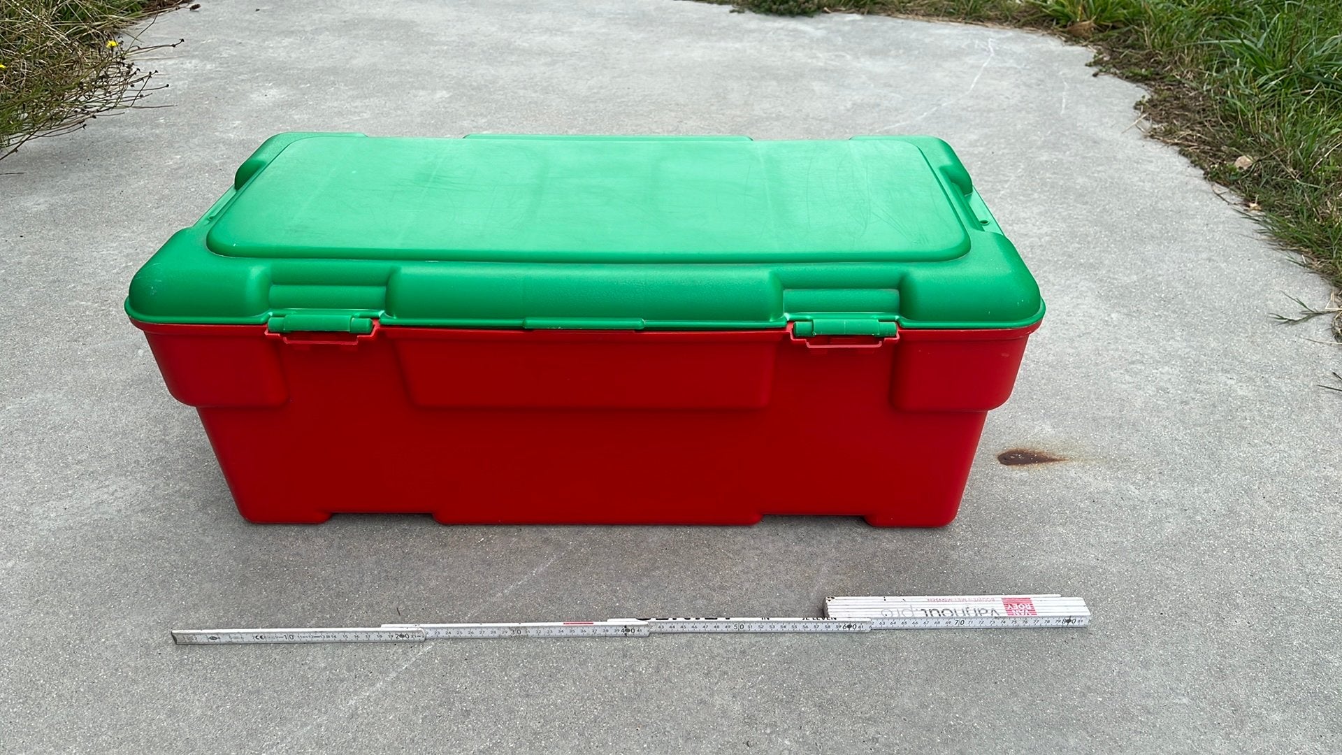 Boîte de rangement/boîte/boîte de rangement, Bricolage & Construction, Enlèvement, Utilisé
