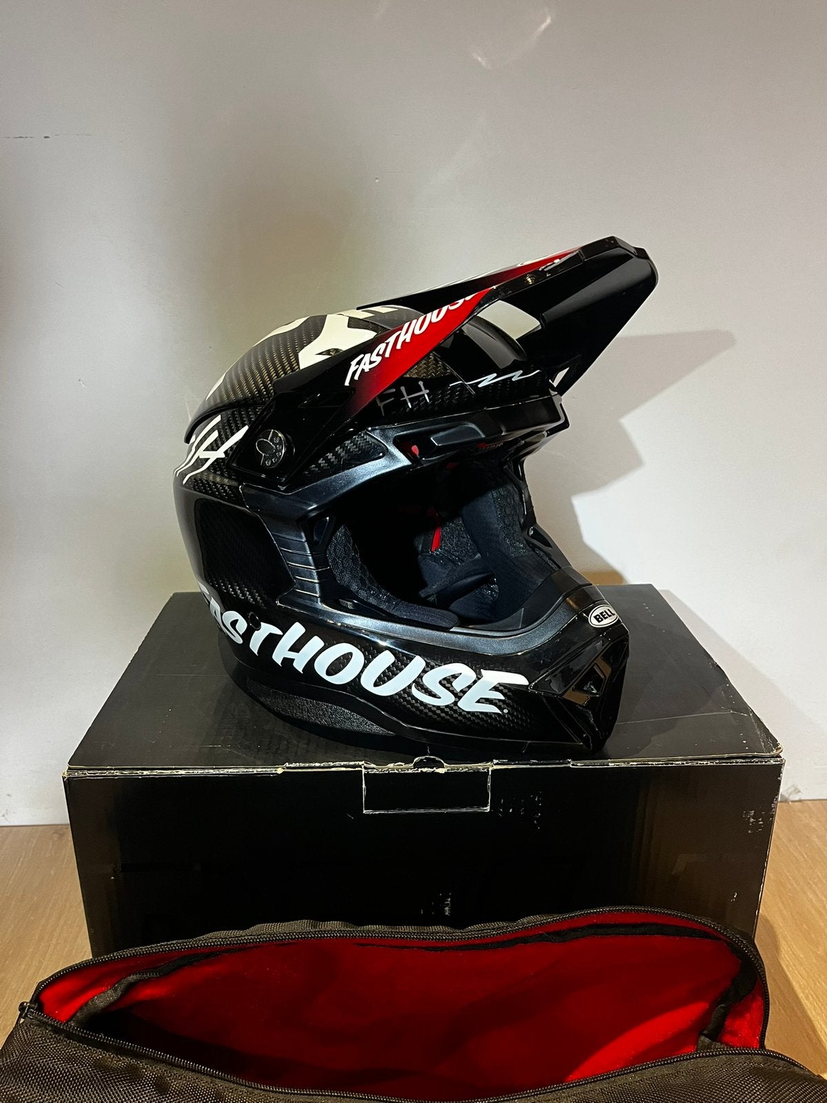 Bell Moto 10 Fasthouse edition, Motoren, Kleding | Motorhelmen, Ophalen of Verzenden, M