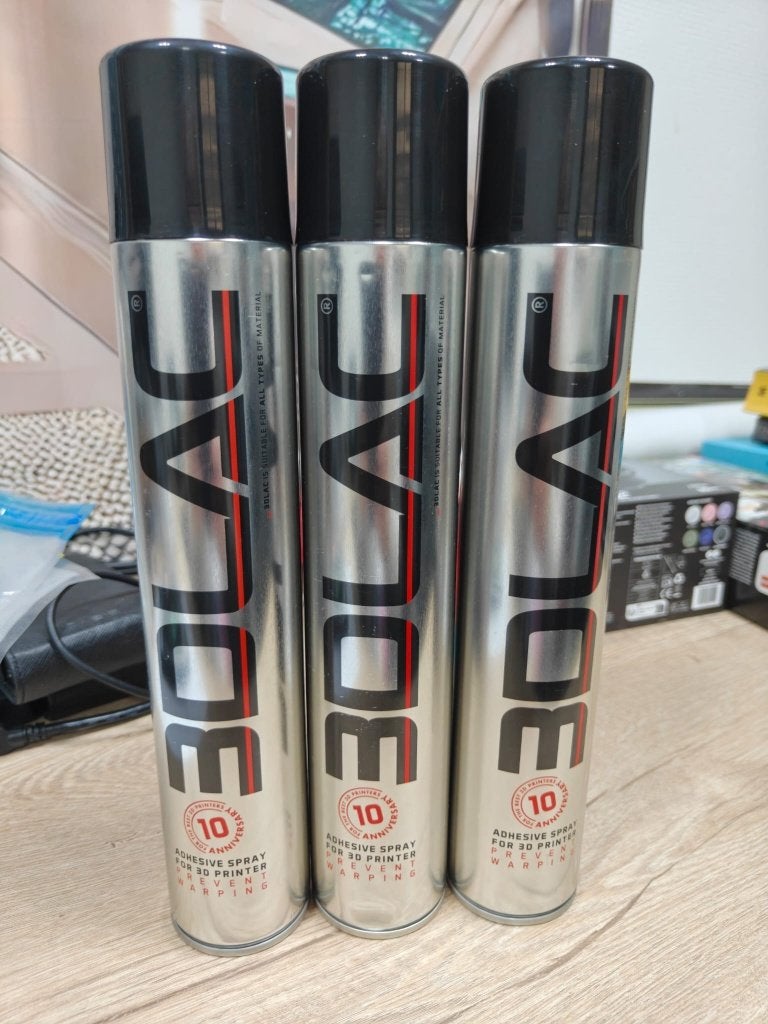 3 Stuks 3DLAC, Informatique & Logiciels, 3D Fournitures d'imprimante, Enlèvement ou Envoi, Neuf, Accessoires pour imprimante