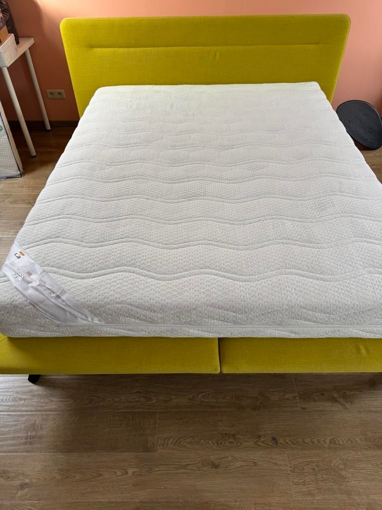 Lit VELDA 160x200, Ophalen, Gebruikt, Matras