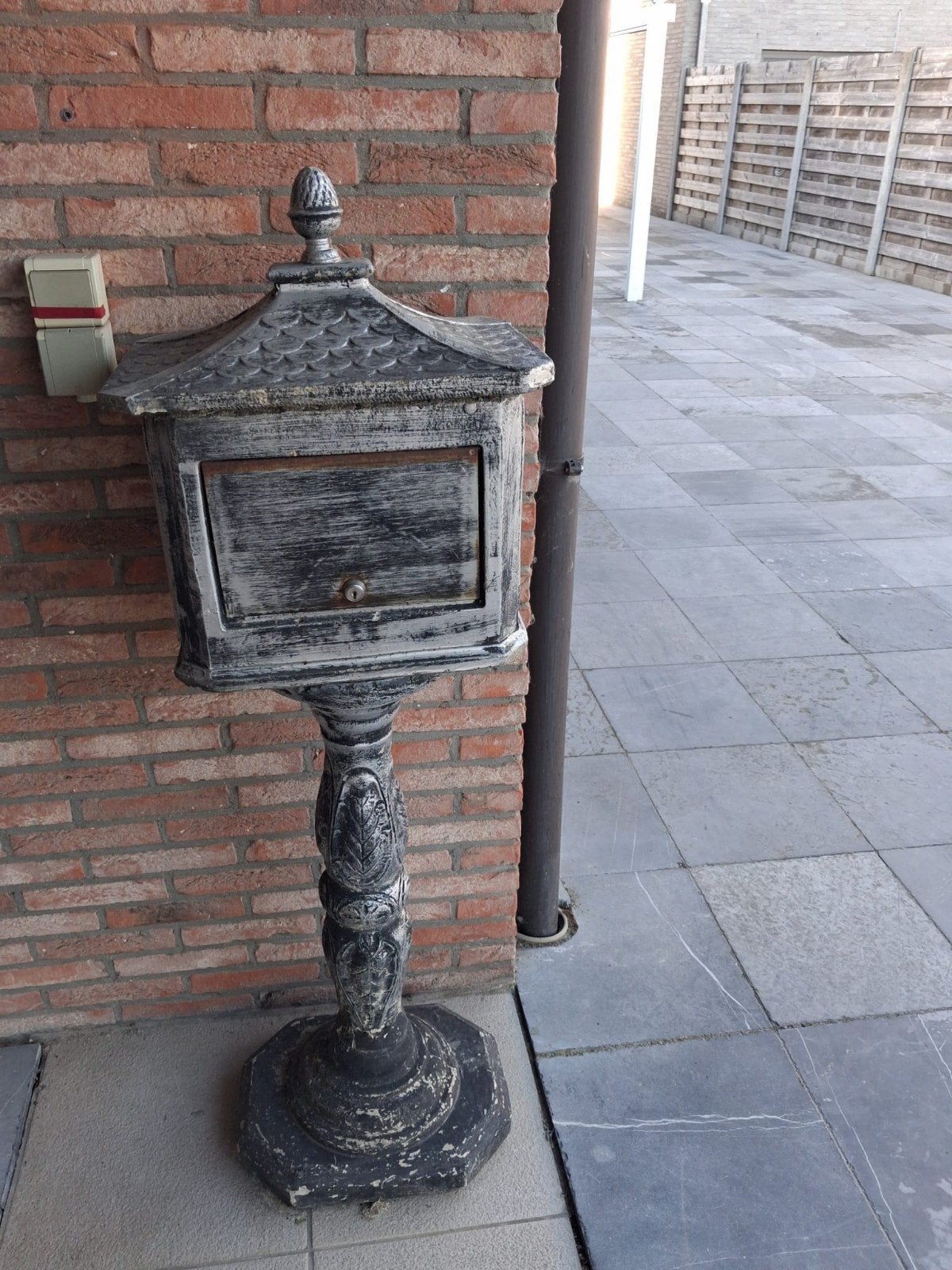 Gereserveerd - Brievenbus met 2 sleutels, Enlèvement