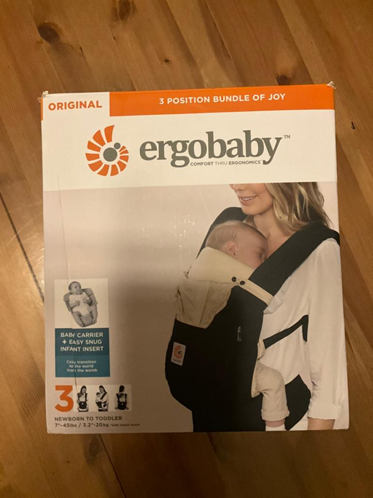 Draagzak Ergobaby, Kinderen en Baby's, Ophalen, Zo goed als nieuw