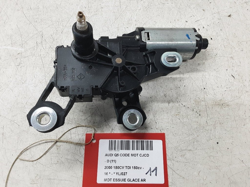 RUITENWISSERMOTOR ACHTER Audi Q5 (8RB) (8R0955711B), Gebruikt, Mevr. I. Hauben, Audi, Rue de l'Espoir 34 34
4030  GRIVEGNÉE, BE
