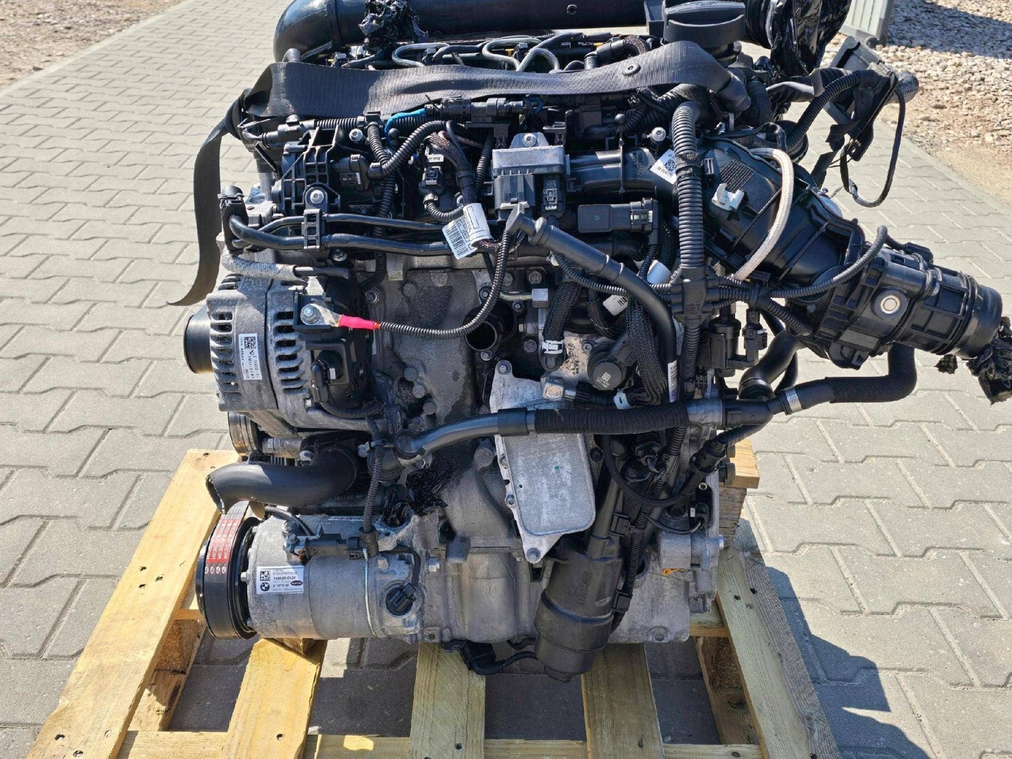 Moteur B47C20A Nu BMW F45, Envoi, Utilisé, Skoda