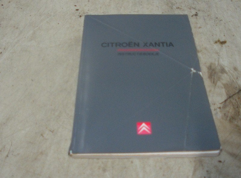 INSTRUKTIEBOEK Citroën Xantia (X1 / 2) (01-1993/04-2003), Gebruikt, Citroën, Kontakt-citroen@citroen.com, Citroën Deutschland GmbH