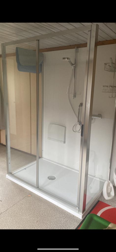 Cabine de douche comme neuve, Enlèvement, Comme neuf