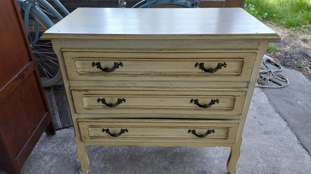 Commode kast met 3 laden, Ophalen, Gebruikt