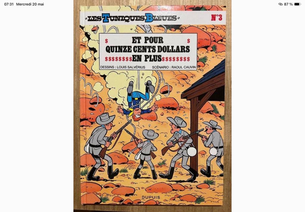 BD Les Tuniques Bleues (tome 3), Ophalen, Zo goed als nieuw