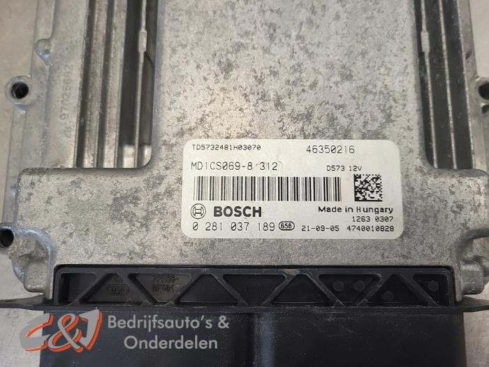 Ordinateur gestion moteur d'un Fiat Ducato, -, 3 mois de garantie, Utilisé, Fiat