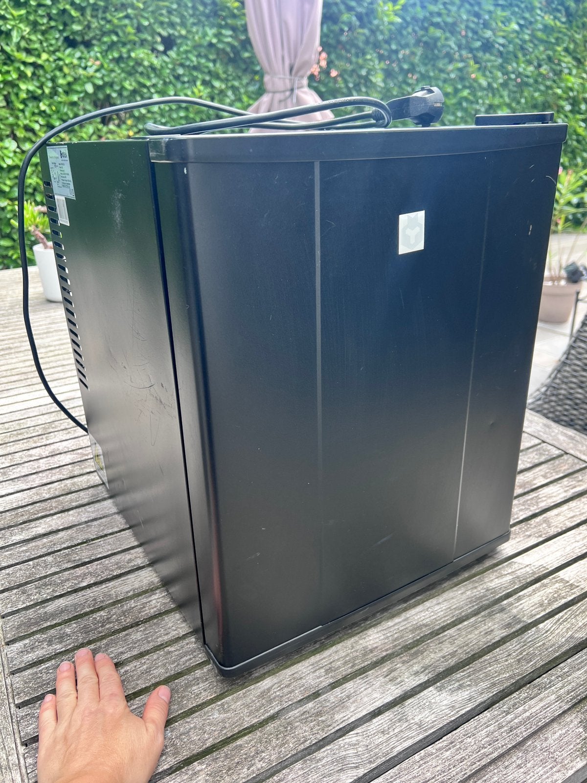 Hotek Minibar Ecoline 36 – 36L – geruisloos – zwart, Enlèvement, Sans bac à congélation, Comme neuf, Moins de 85 cm