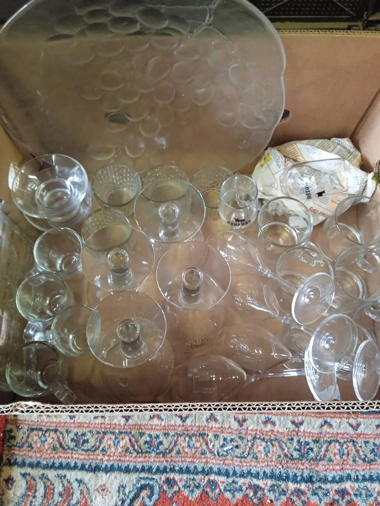 Glazen, Ophalen, Gebruikt, Glas