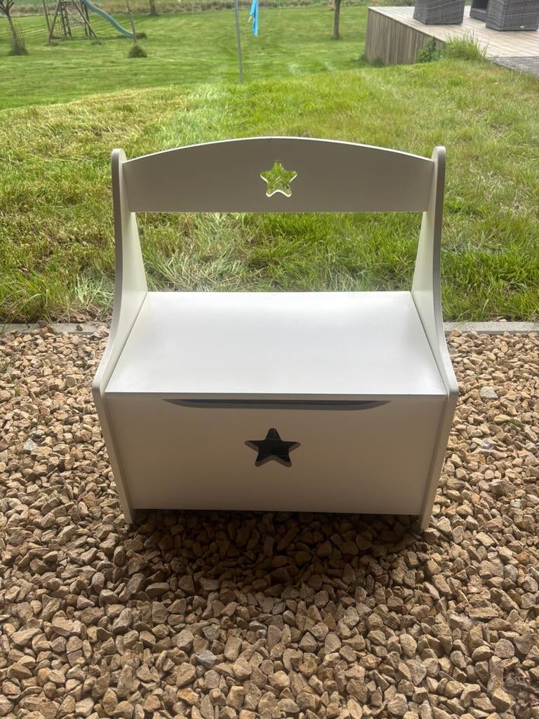 Petit banc blanc, Enfants & Bébés, Enlèvement ou Envoi, Comme neuf