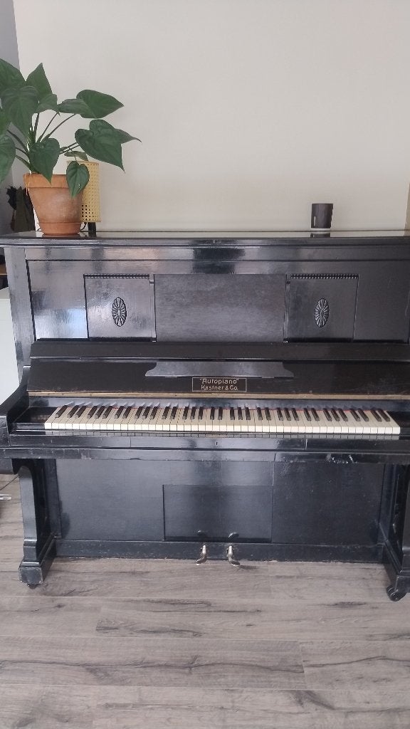 Piano - zelf ophalen -GRATIS, Enlèvement, Noir, Piano
