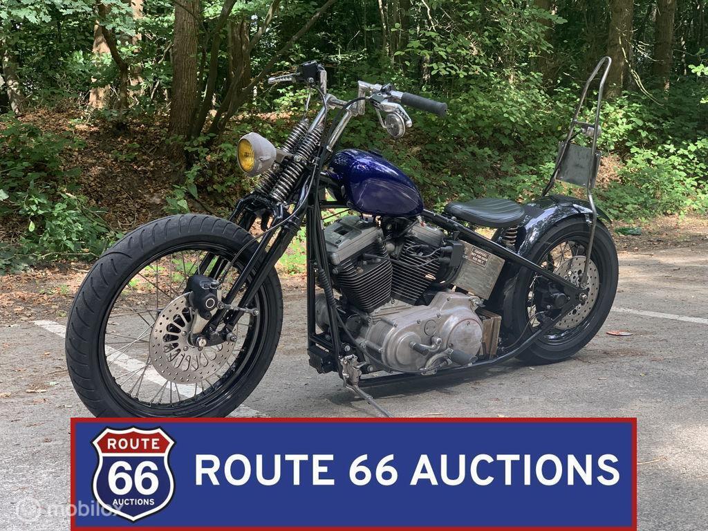 Harley-Davidson L-L Hardtail 1200 | 2022 | Route 66 Auctions, Gebruikt, Zwart, Bedrijf, Handgeschakeld