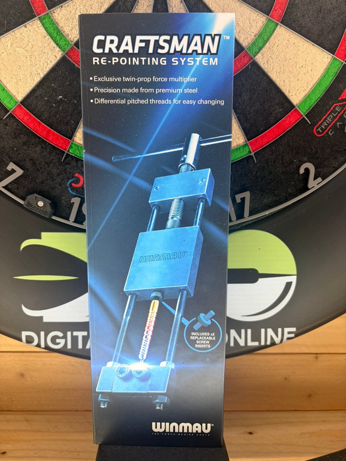 Winmau re-point system, Ophalen, Zo goed als nieuw