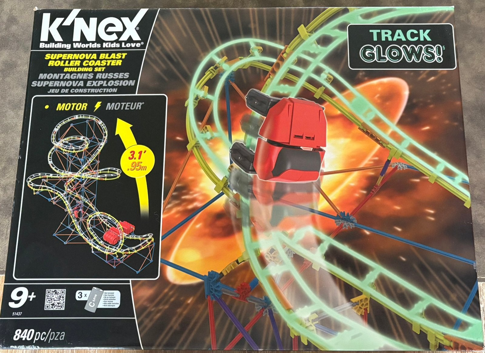 K’nex autobaan, Ophalen, Zo goed als nieuw