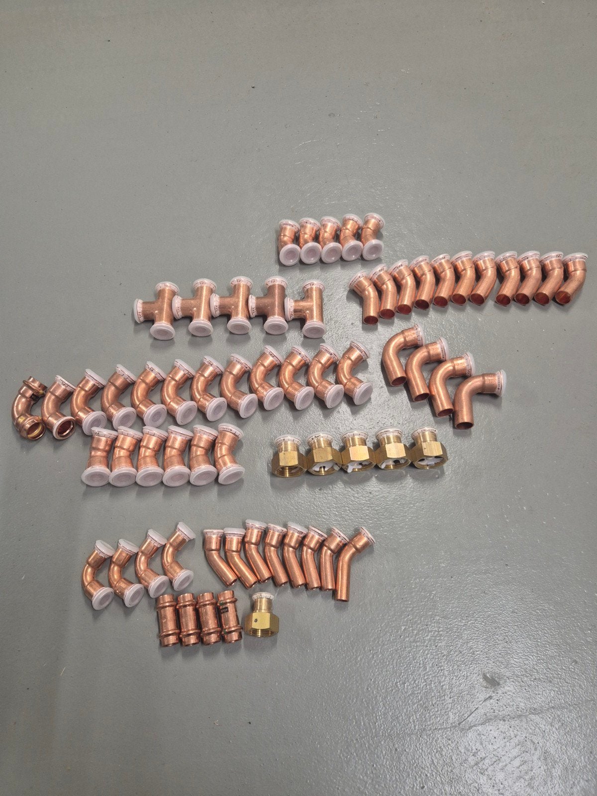 Lot accessoires cuivre m22/m15, Bricolage & Construction, Enlèvement, Neuf, Cuivre