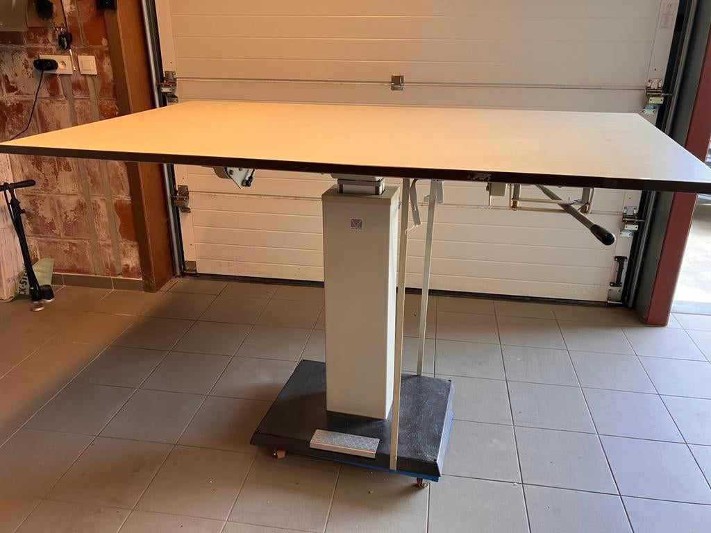 Mutoh tekentafel/werkblad + accessoires, Enlèvement, Réglable en hauteur, Utilisé