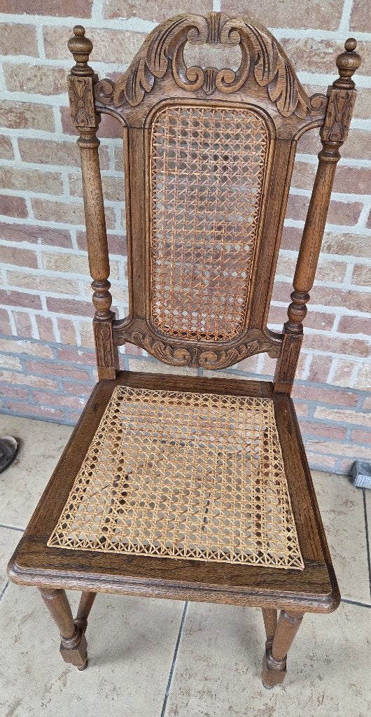 antieke stoelen eik, Antiek en Kunst, Ophalen