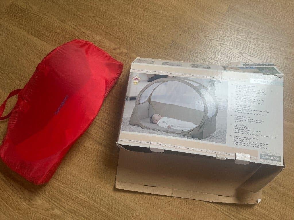 Licht en klein reisbedje, Kinderen en Baby's, Ophalen, Zo goed als nieuw, Reisbedje