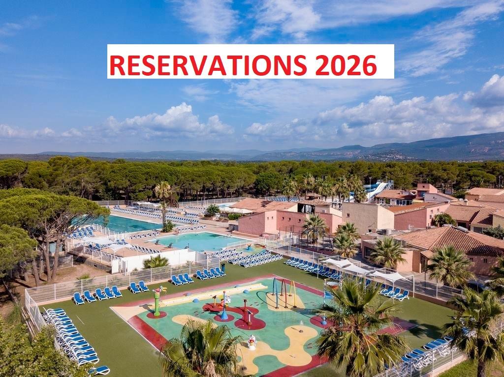 Verhuur van stacaravans op de camping Var 5* Montanaparc