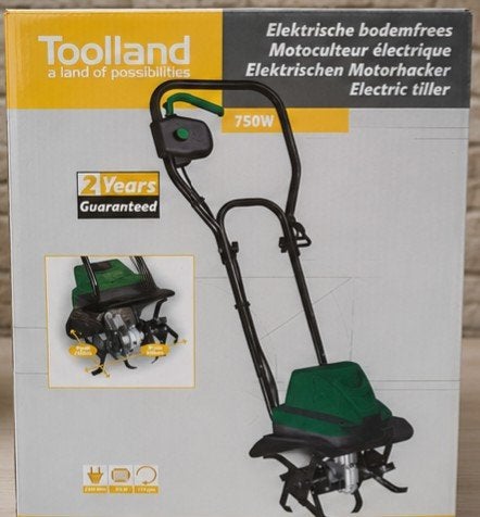 Toolland electrische bodemfrees, Enlèvement