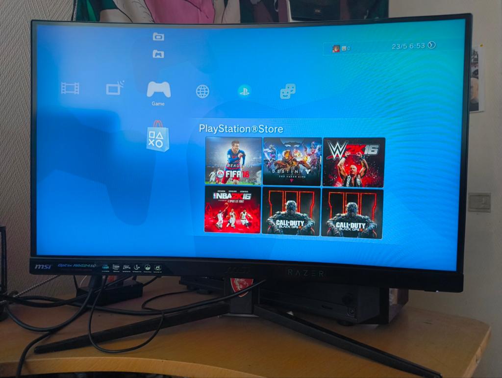 Monitor MSI Optix MAG 241C, Computers en Software, Monitoren, Gaming, HD, Hoofdtelefoonaansluiting, 101 t/m 150 Hz